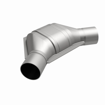MagnaFlow Universal Catalytic Converter 2.25 Angled In/Out Front CA