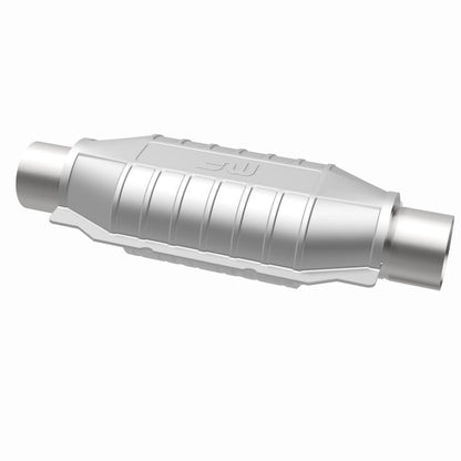 MagnaFlow Universal Catalytic Converter 2.5in ID Inlet/Outlet Center/Center Oval Rear