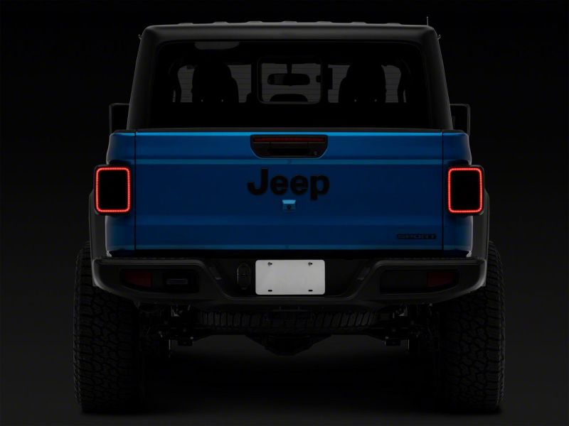 Raxiom 20-23 Jeep Gladiator JT LED Tail Lights- Black Housing (Smoked Lens)
