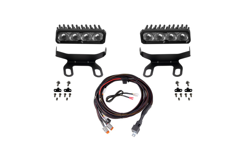Diode Dynamics 2013-2018 Ram 1500 Ram Standard SS6 Max LED Kit White Driving 6000K