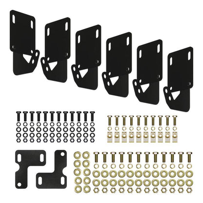 Westin 1999-2016 Ford F-250/F-350/F-450/F-550 Crew Cab Outlaw Drop Nerf Step Bars Textured Black