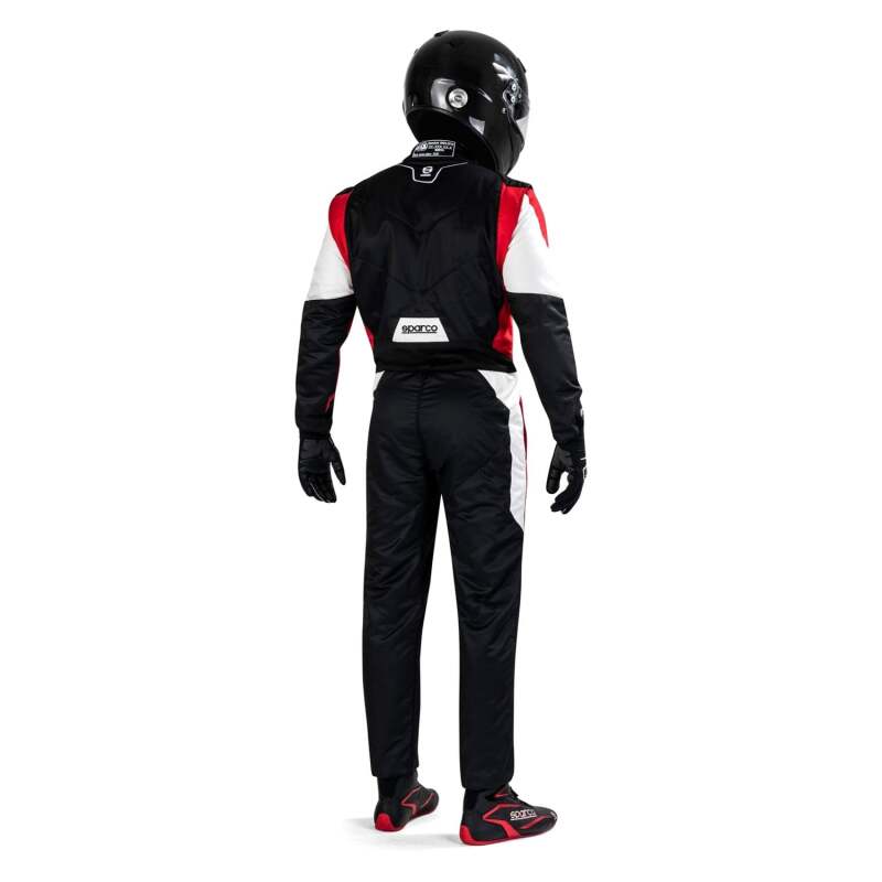 Sparco Suit Competition (Boot Cuff) 66 Black/ White