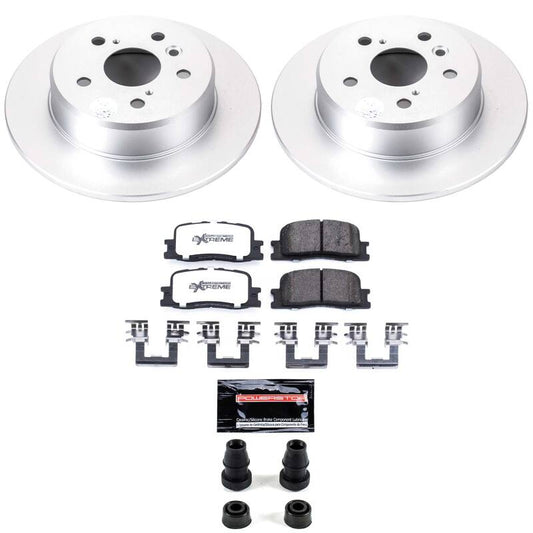 Power Stop 01-03 Toyota Highlander Rear Z36 Coated Truck & Tow Brake Kit
