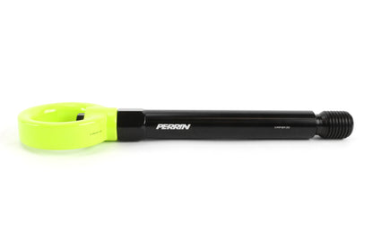 PERRIN 17-21 Honda Civic Si/Type R/Touring/Hatchback Tow Hook Kit Rear - Neon Yellow