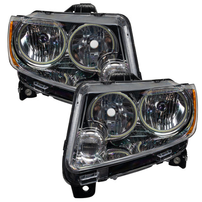 Oracle 11-13 Jeep Grand Cherokee SMD HL (Non-HID) - Chrome - w/ Simple Controller