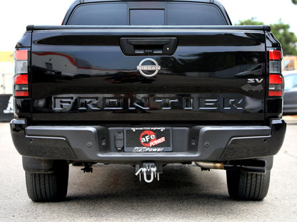 aFe 2022+ Nissan Frontier V6 Vulcan Series SS Cat-back Exhaust w/ Black Tips
