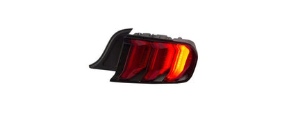 Raxiom 15-23 Ford Mustang Euro Style LED Tail Lights- Gloss Black Housing- Red Lens