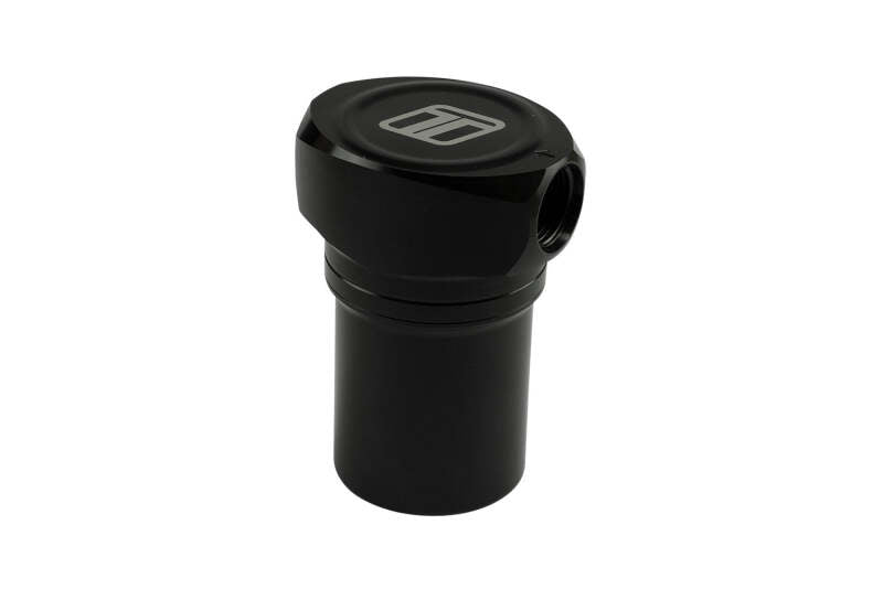 Turbosmart 10um 8AN Fuel Filter Canister - Black