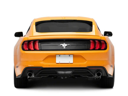 Raxiom 15-23 Ford Mustang Euro Style LED Tail Lights- Gloss Black Housing- Red Lens