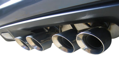 Corsa 06-11 Chevrolet Corvette C6 Z06/ZR1 Sport Cat-Back Dual Rear Exit w/ Twin 4.0in Black Tips
