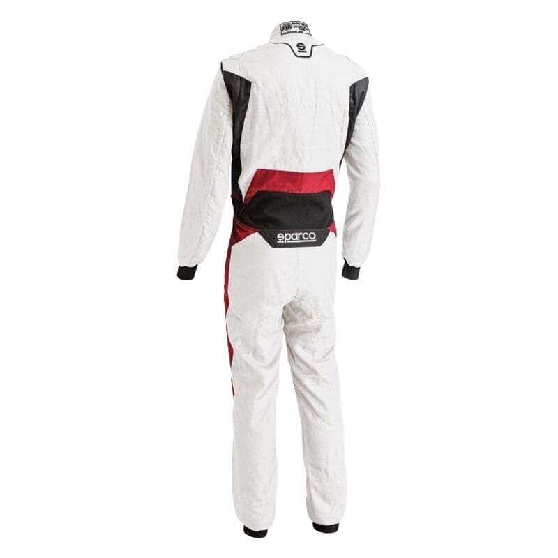 Sparco Suit Victory Pr Boot Cuff 54 WT/RD