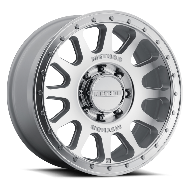 Method MR709 HD Bead Grip 20x 9in / ET12 / 8x170 BP / 125mm Bore - Machined Wheel