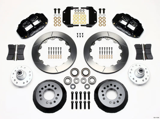 Wilwood Narrow Superlite 6R Front Hub Kit 12.88in Magnum Force Drop Spindle