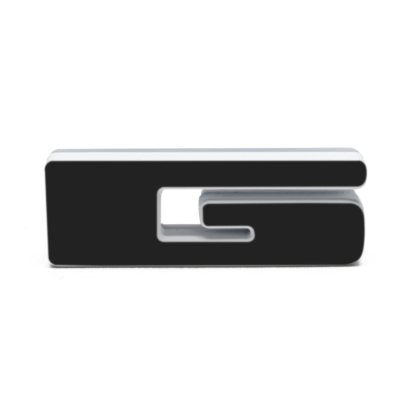 ORACLE Lighting Universal Illuminated LED Letter Badges - Matte Blk Surface Finish - G