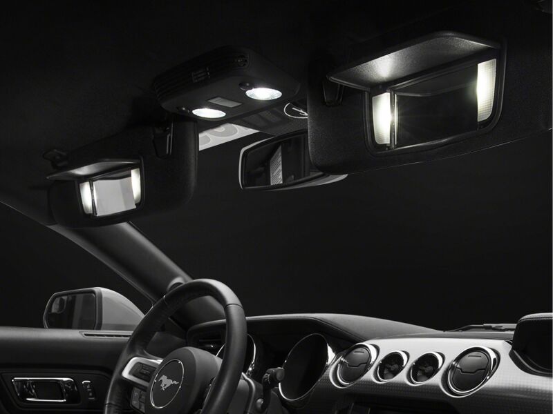 Raxiom 15-23 Ford Mustang Axial Series Stage 1 Interior LED Lighting Kit- Cool White