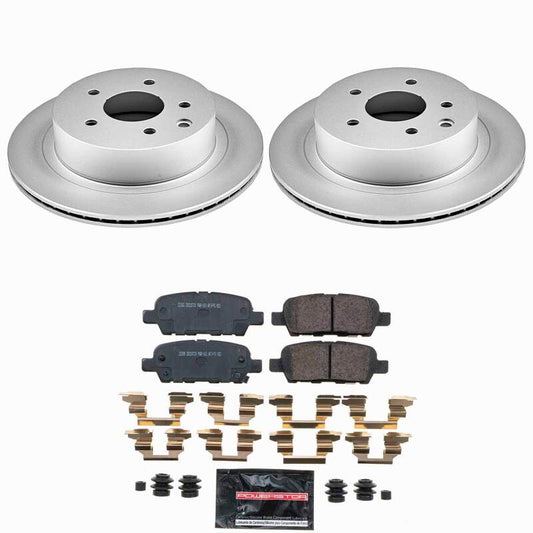 Power Stop 14-17 Nissan Juke Rear Z23 Coated Brake Kit