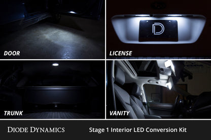 Diode Dynamics 14-19 Toyota Highlander Interior LED Kit Cool White Stage 2
