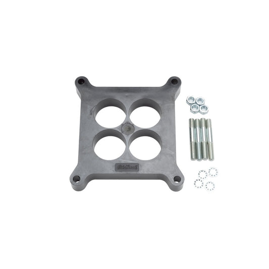 Edelbrock Spacer Carburetor 1/2In Wood Fiber Laminate Divided