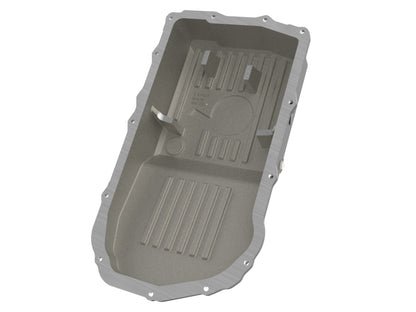 aFe POWER 21-24 RAM 1550 TRX Pro Series Transmission Pan Black w/ Machined Fins
