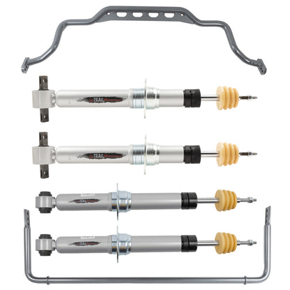 Belltech 2021+ GM Tahoe / Yukon 2in Leveling Front and Rear Trail Performance Struts w/ Swaybar Set