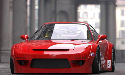 GReddy X Rocket Bunny FD3S V2 Side Skirts Set