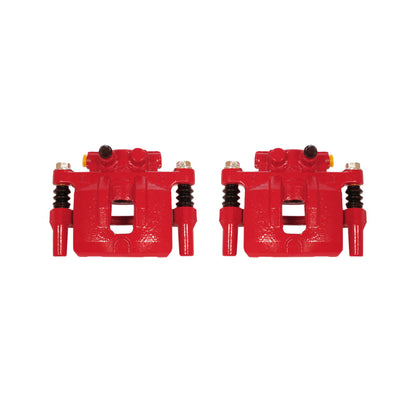 Power Stop 11-14 Chrysler 200 Rear Red Calipers w/Brackets - Pair