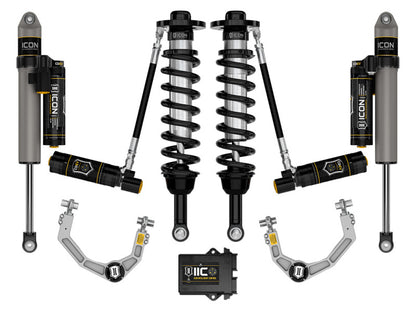 ICON 21-24 Ford F150 4WD 2.75-3.5in Stage 5 Suspension System w/ Billet Uca