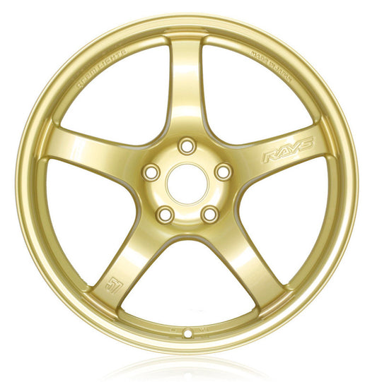 Gram Lights 57CR 18x9.5 +38 5x100 E8 Gold Wheel (Minimum Order Quantity 20)