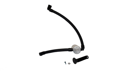 J&L 2021-2025 Ford Bronco 2.7L 3.0 Oil Separator Passenger Side- Clear Anodized