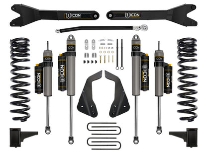 ICON 05-07 Ford F250/F350 4.5in Stage 4 Suspension System w/ Radius Arm