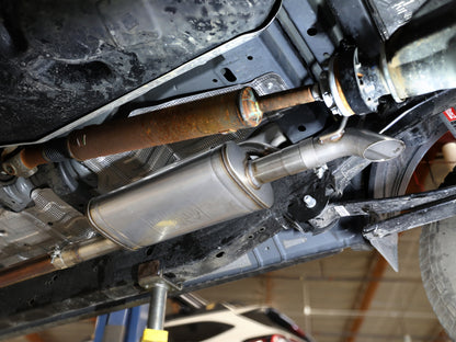 aFe 2024+ Ford Ranger L4-2.3L (t) Rock Basher 2.5in 409SS Cat-Back Exhaust