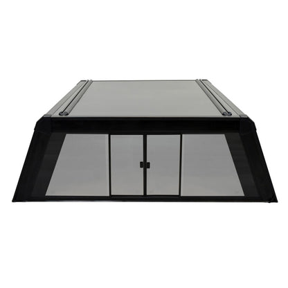 Westin EXP Truck Cap w/Sld Glass COMPLETE KIT Box AS+BS (23-25 Ford F-250/350 CC 6.8ft Bed) - Black