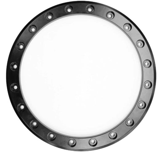 Raceline Beadlock Ring - Ryno -14in - 20 Hole - 12mm - Black
