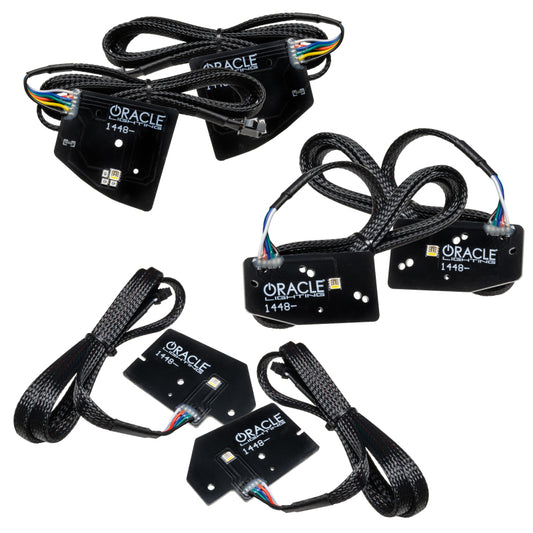 Oracle 19-21 RAM 1500 Projector LED Headlight DRL Kit - ColorSHIFT RGBW+A w/o Controller