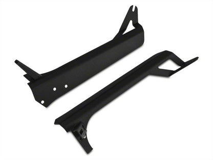 Raxiom 97-06 Jeep Wrangler TJ 50-In LED Light Bar Windshield Mount w/ Auxiliary Bracket