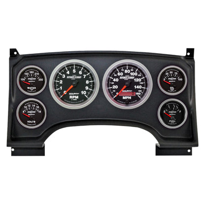Autometer Sport-Comp II Direct Fit Dash Kit 94-97 Chevy S10 Truck (2 x 3-3/8in. / 4 x 2-1/16in.)