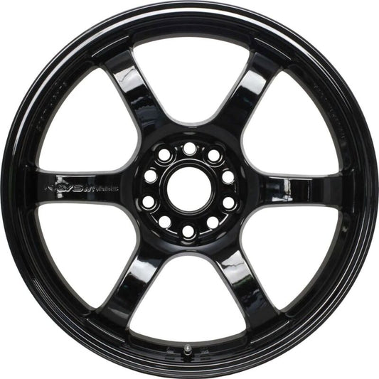 Gram Lights 57DR 19x10.5 +35 5x112 Glossy Black Wheel