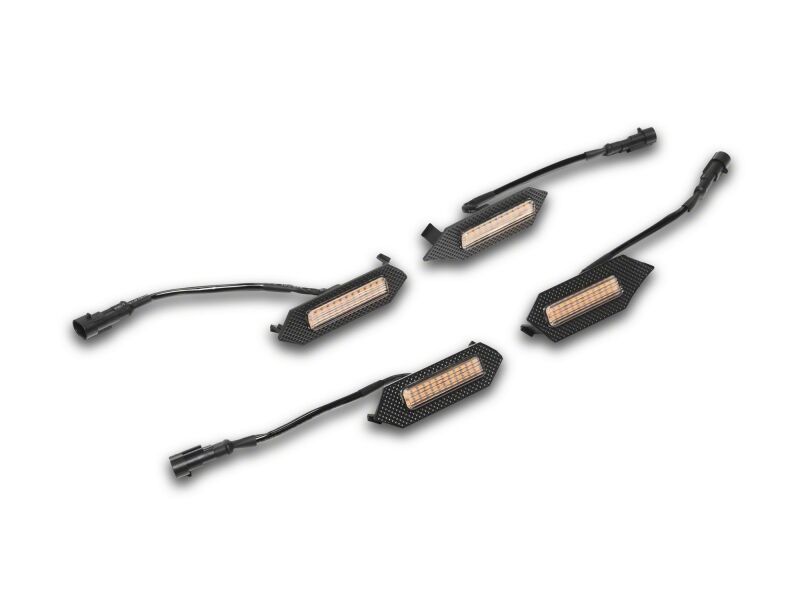 Raxiom 24-26 Toyota Tacoma Pre Runner/ TRD Off-Road/ TRD Sport Amber LED Grille Light- Clear Lens
