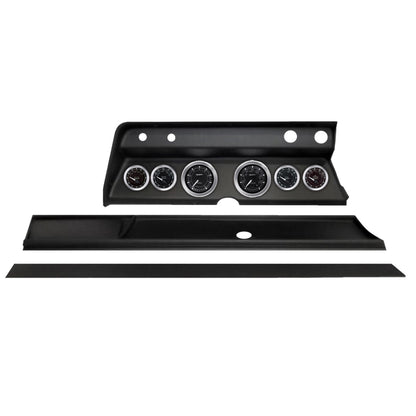 Autometer Chrono Direct Fit Dash Kit 1966 Chevy Chevelle (2 x 3-3/8in. / 4 x 2-1/16in.)