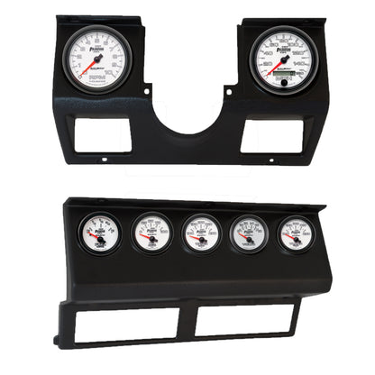 Autometer Phantom II Direct Fit Dash Kit 87-96 Jeep Wrangler YJ (Tach/MPH/FL/OilP/WTMP/VLT/TRNS)