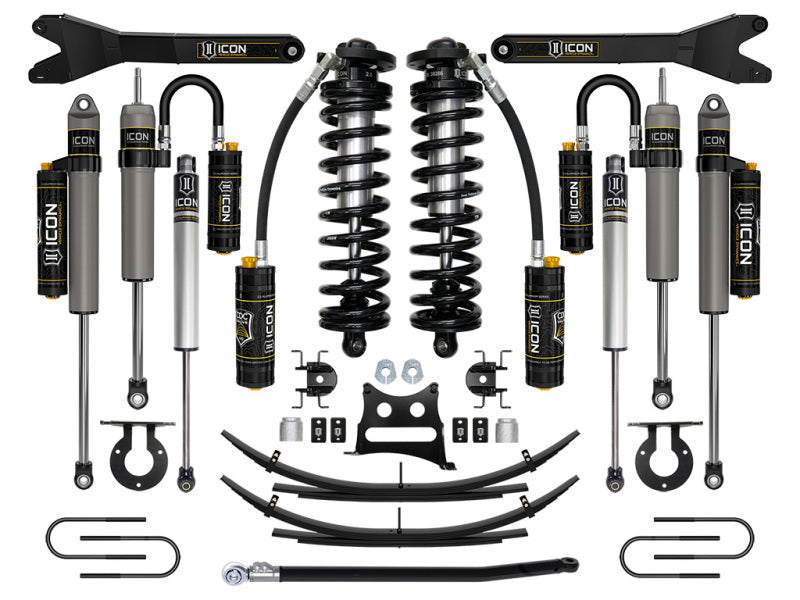 ICON 08-10 Ford F250/F350 2.5-3in Stage 6 Coilover Conversion System w/ Expansion Pack