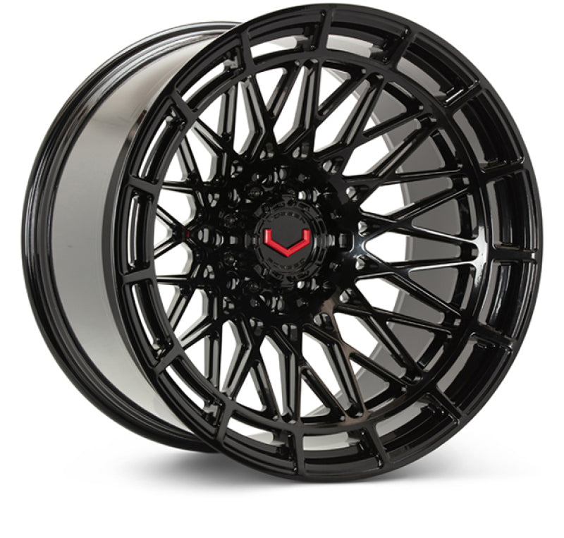 Vossen LCX-03 22x12 - 8x165.1 - ET44 - Ultra Deep - 125.1 - Gloss Black Wheel