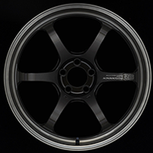 Advan R6 20x9.5 +35mm 5x114.3 Machining and Black Coating Graphite Wheel