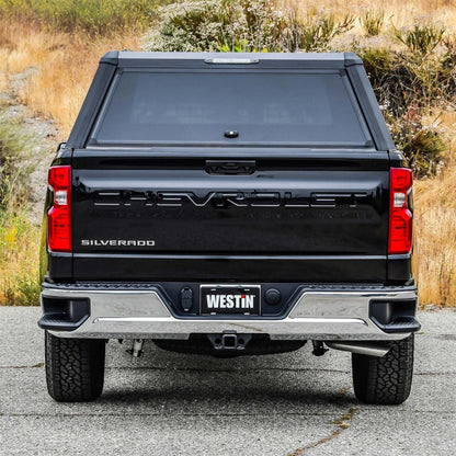 Westin EXP Truck Cap COMPLETE KIT A + BS (19-25 Chevy Silverado/GMC Sierra CC 1500 5.8ft. Bed)