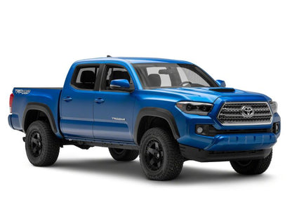 Raxiom 16-23 Toyota Tacoma CXR Series V2 LED Projector Headlights- Black Housing- Clear Lens