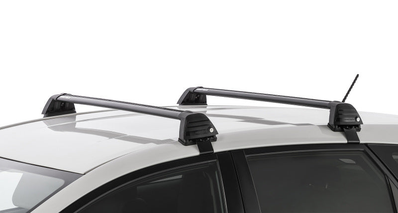 Rhino-Rack 07-13 Mitsubishi Outlander 5 Door Vortex ROC25 Flush 2 Bar Roof Rack - Black