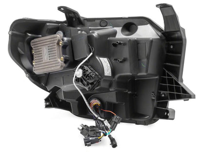 Raxiom 14-21 Toyota Tundra CXR Series LED Headlights- Black Housing- Clear Lens