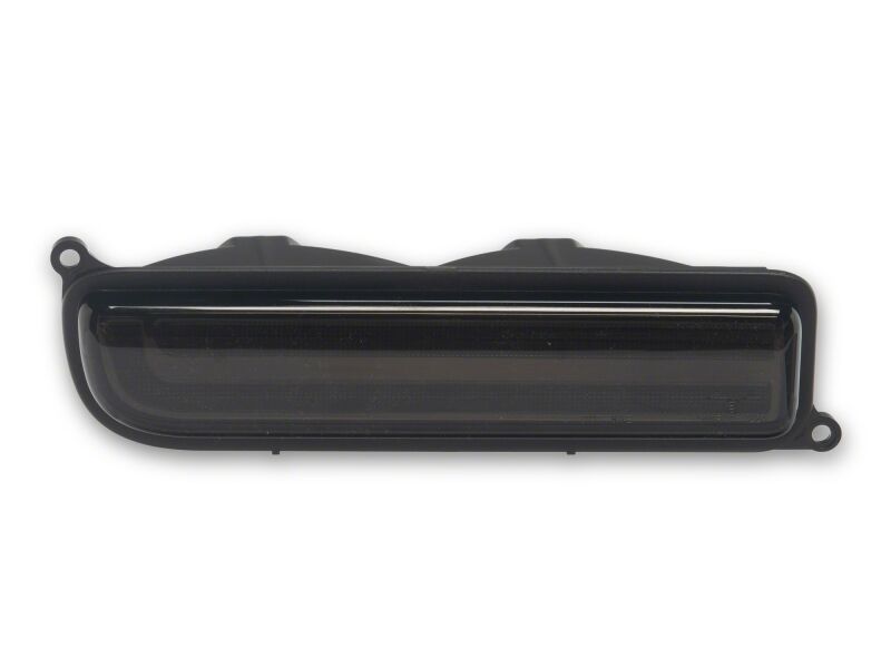 Raxiom 97-01 Jeep Cherokee XJ LED Front Corner Lights- Black Housing- Smoked Lens