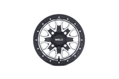 Weld UTV RF Series Raptor U501 14x8 Raptor Beadlock 4x156 4BS Satin BLK MIL