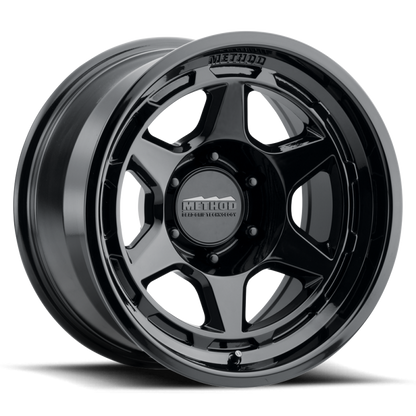 Method MR708 Bead Grip 17x9 -38mm Offset 6x135 87mm Centerbore - Gloss Black Wheel